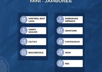 Calendrier mini jamboree 2024