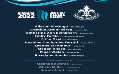 Sélection de l’équipe Québec pour les jeux du Canada